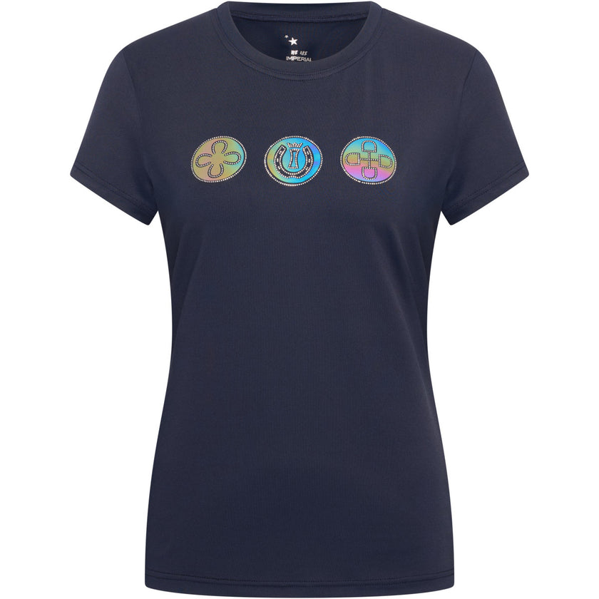 Imperial Riding Maglietta IRHHolographics Navy