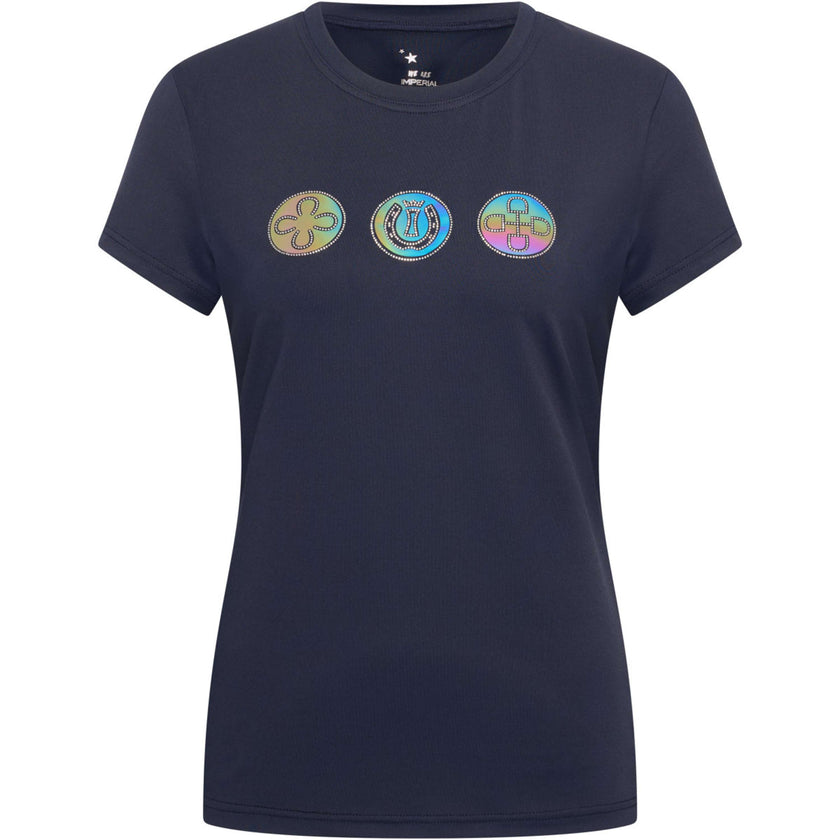 Imperial Riding Maglietta IRHHolographics Navy