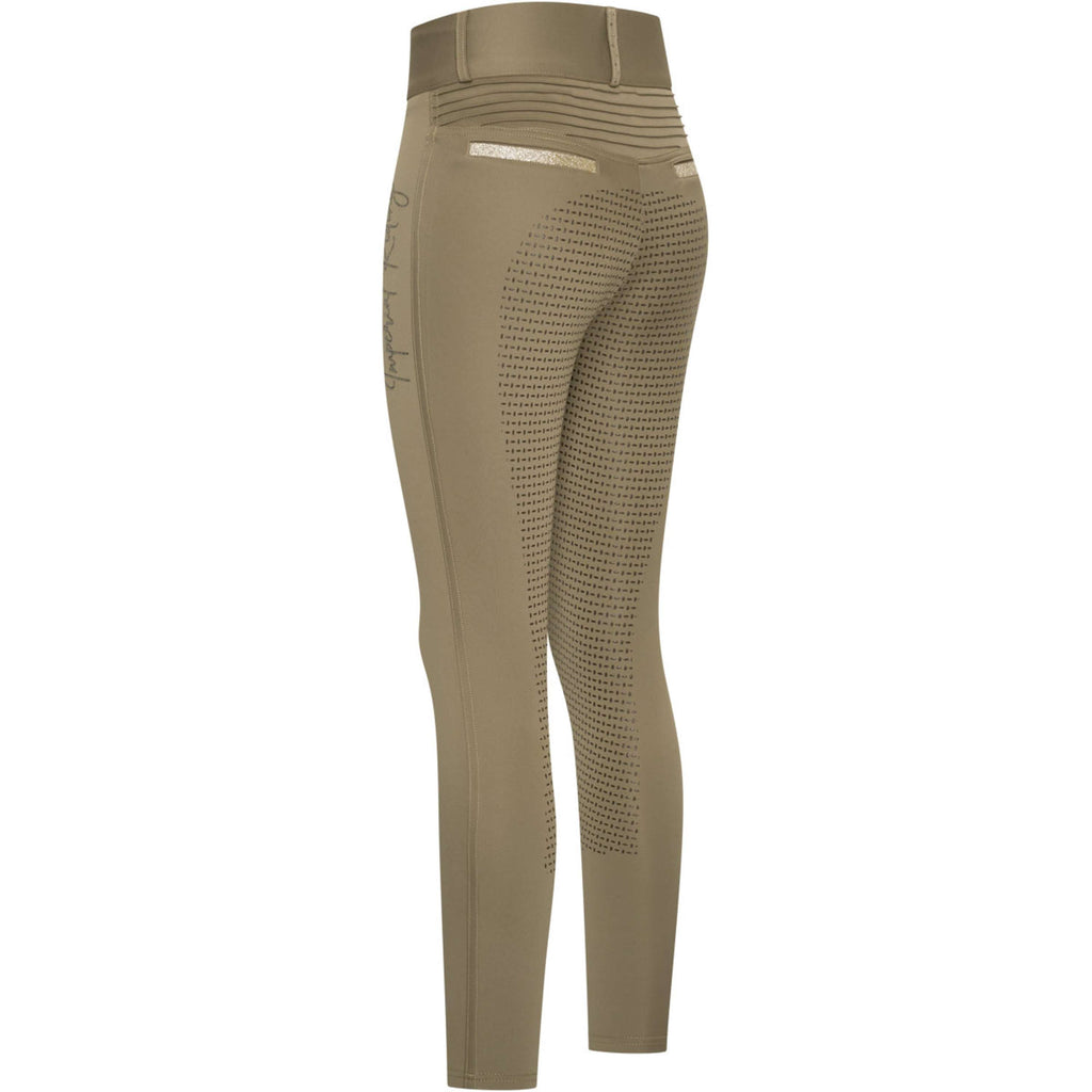 Imperial Riding Leggings da Equitazione IRHComfi Sparks Full Grip Oliva chiaro