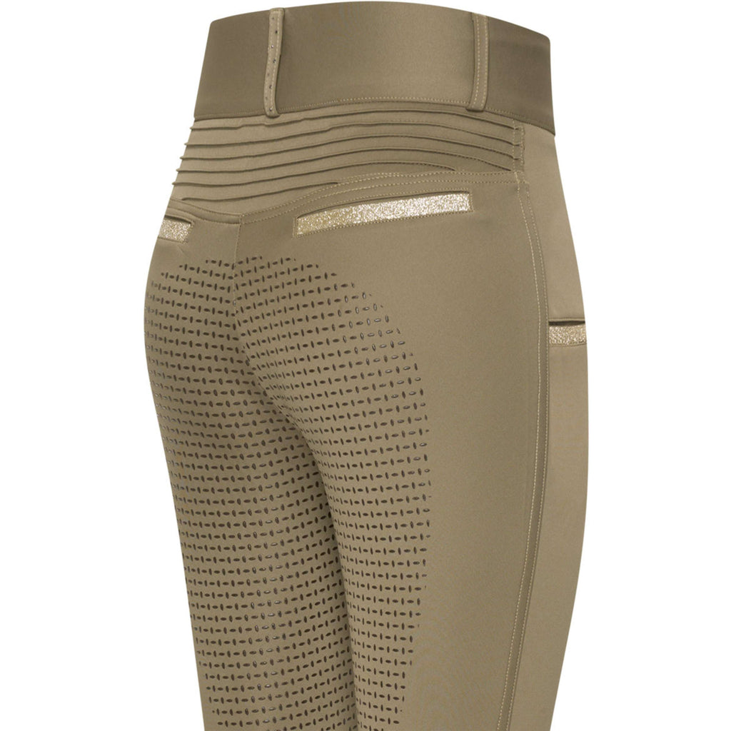 Imperial Riding Leggings da Equitazione IRHComfi Sparks Full Grip Oliva chiaro