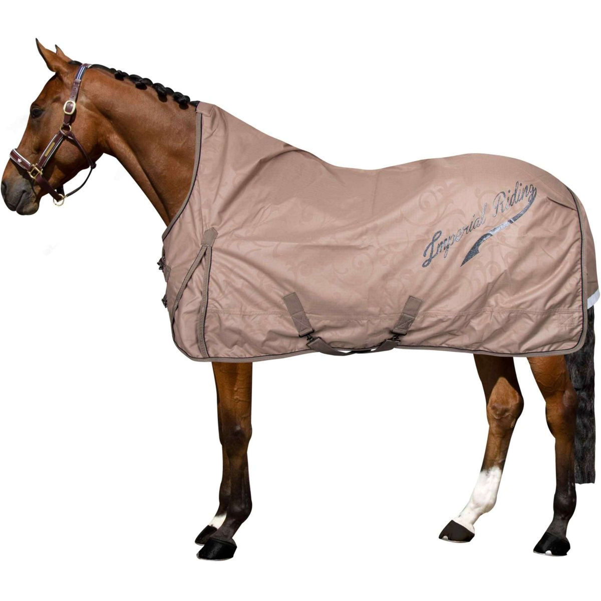 Imperial Riding Tappeto da Esterno IRHSuper-Dry 200 g Cappuccino