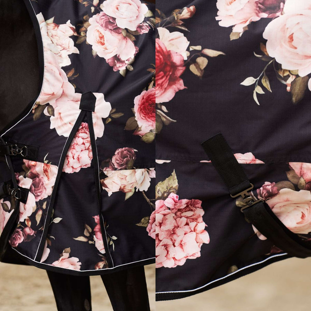 Imperial Riding Tappeto da Esterno IRHSuper-Dry 200g Flower Print