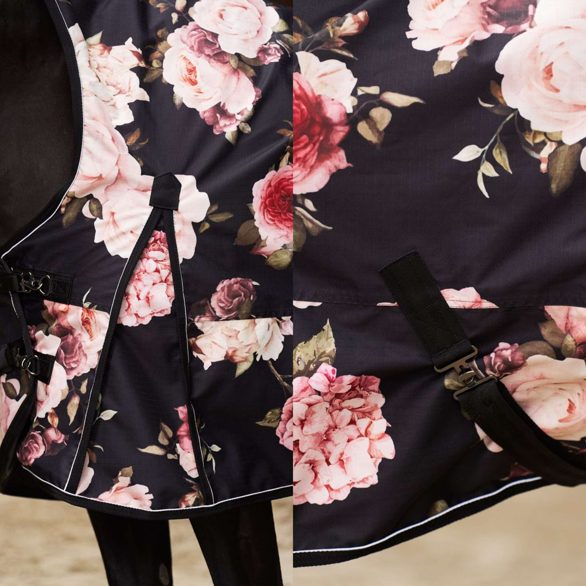 Imperial Riding Tappeto da Esterno IRHSuper-Dry 100g Flower Print