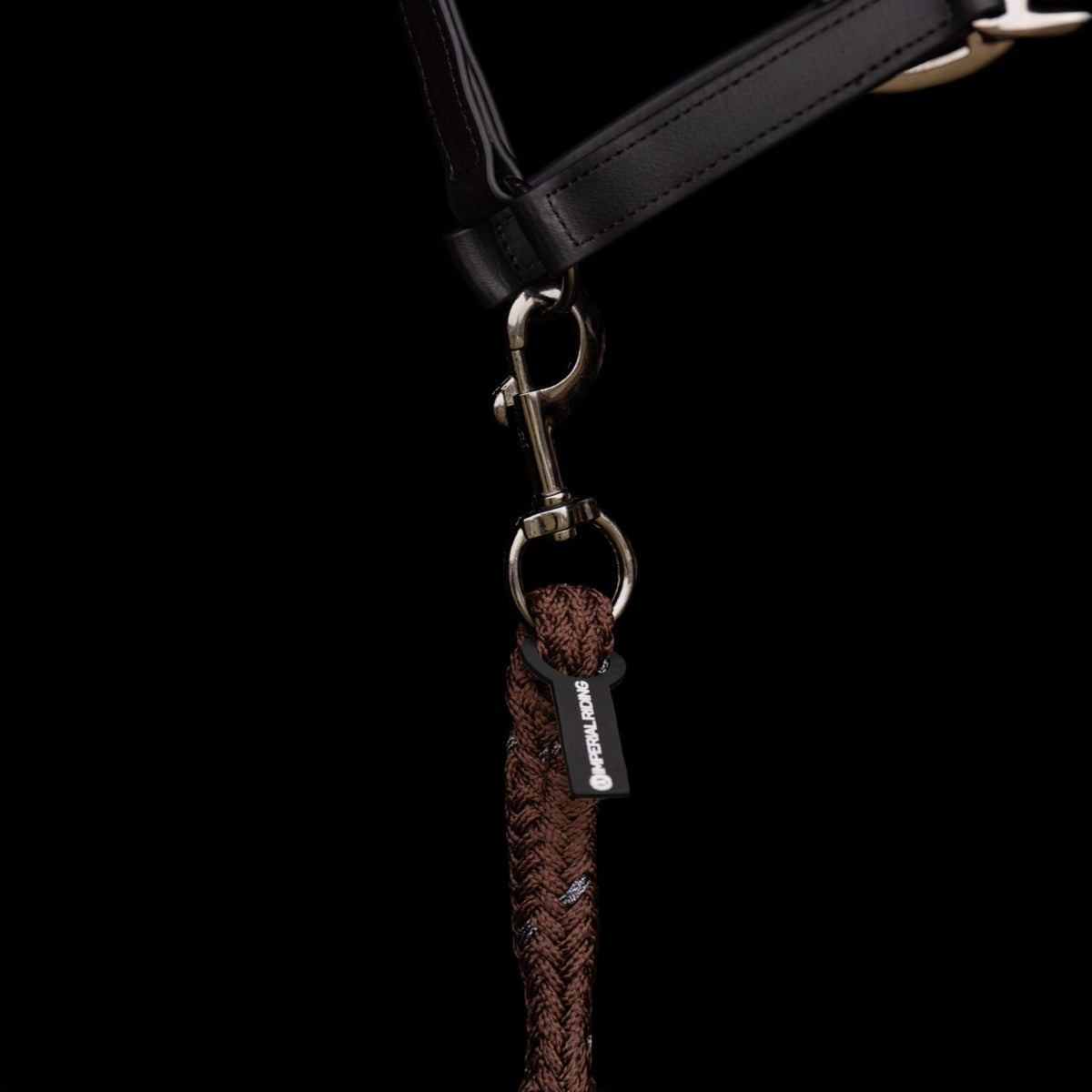 Imperial Riding Corda per cavezza IRHDeluxe con Gancio di Panico Bronzo