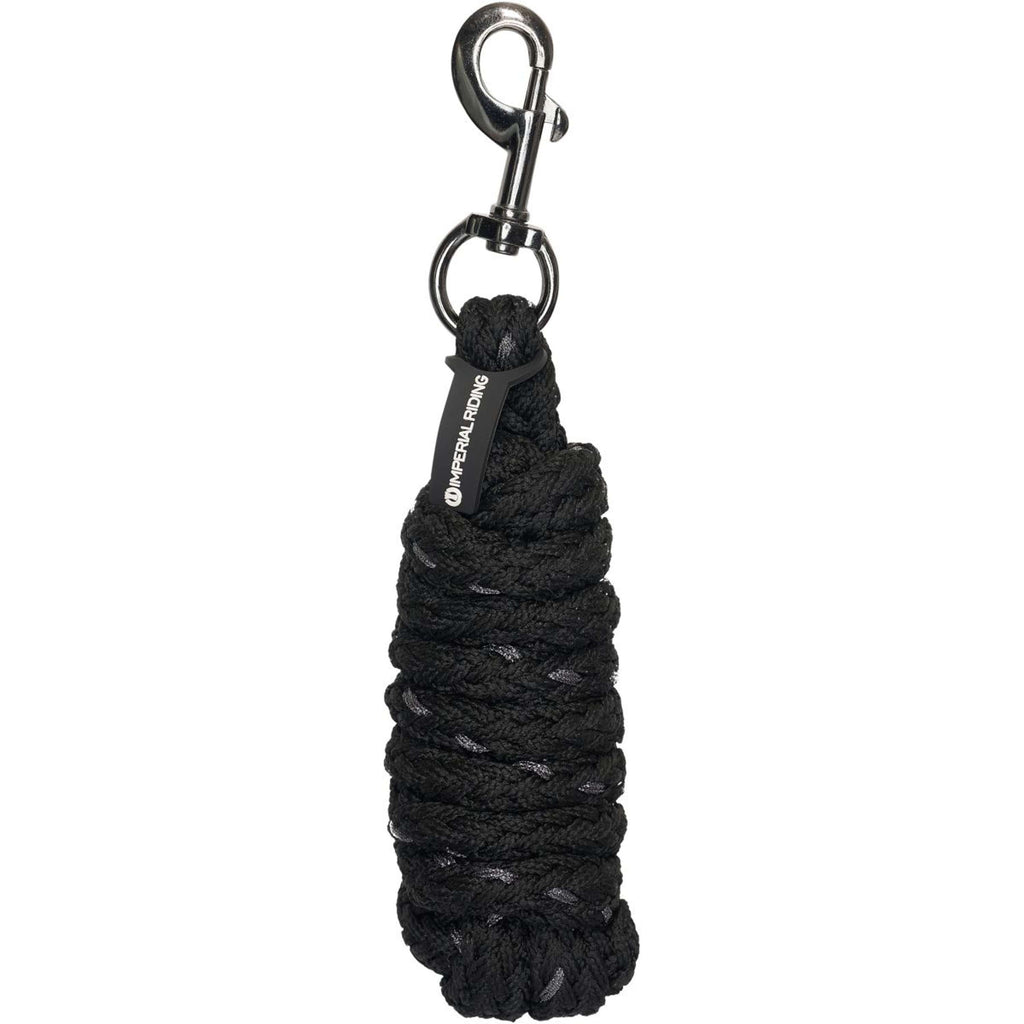 Imperial Riding Corda per cavezza IRHDeluxe con Moschettone Nero