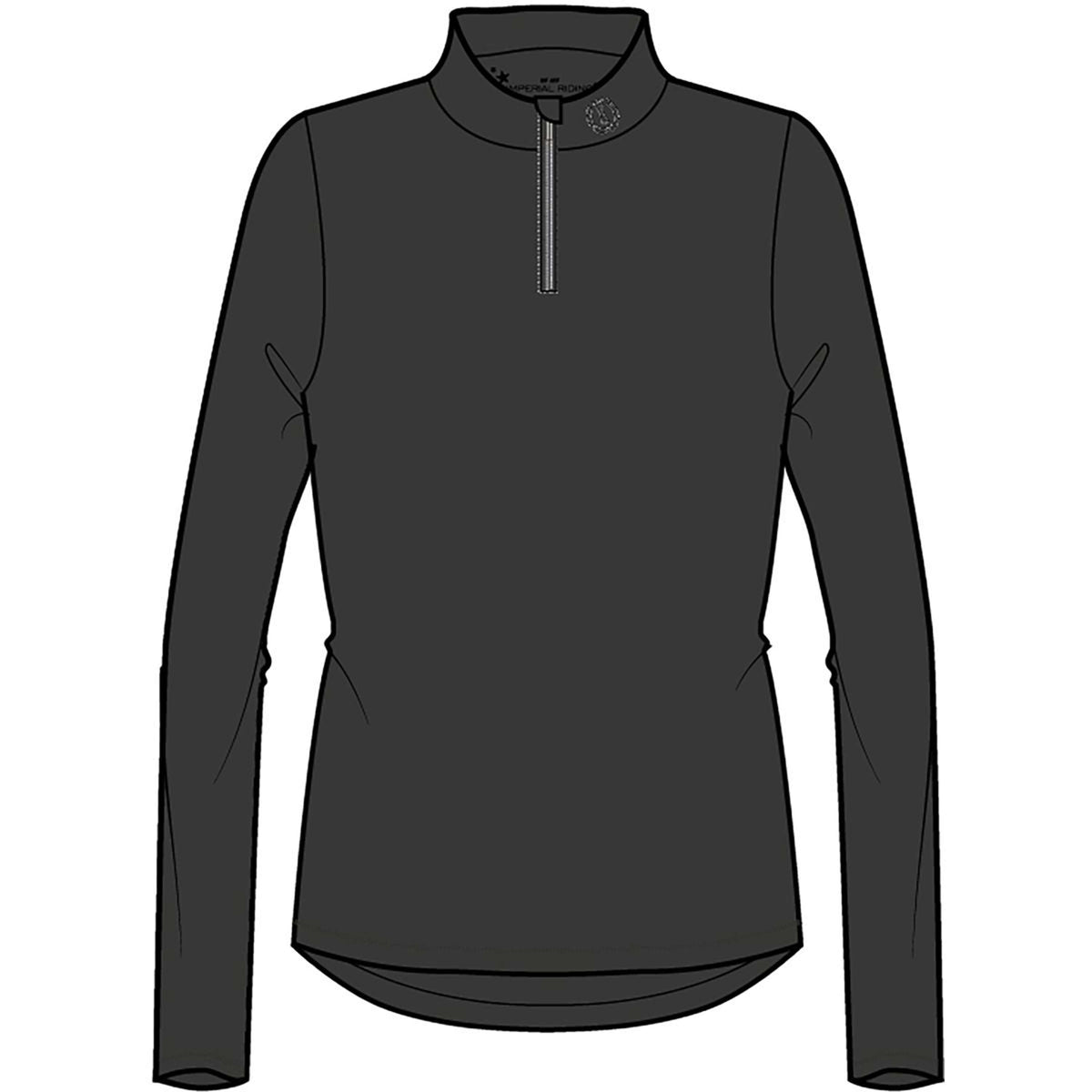 Imperial Riding Shirt IRHAmy Maniche Lunghe Nero
