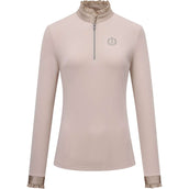 Imperial Riding Shirt IRHAnna Maniche Lunghe Grigio scuro/sabbia