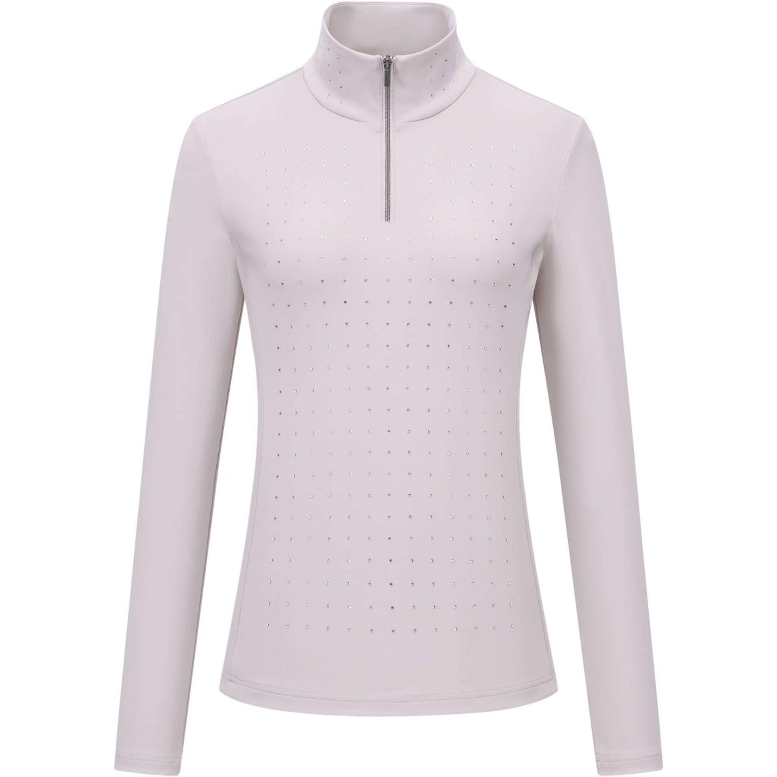 Imperial Riding Shirt IRHBelle Sparkle Maniche Lunghe Grigio scuro/sabbia