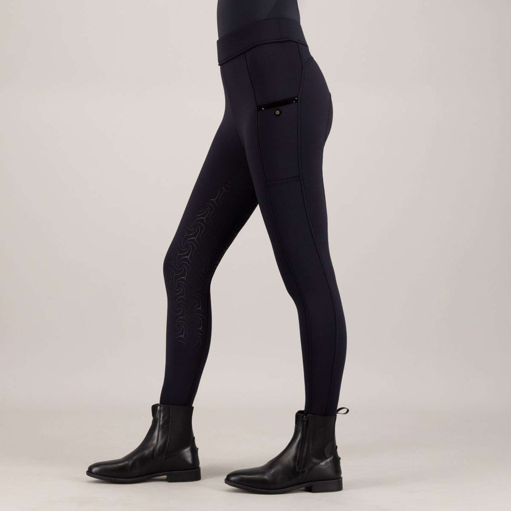 Imperial Riding Leggings da Equitazione IRHTeddy Full Grip Navy