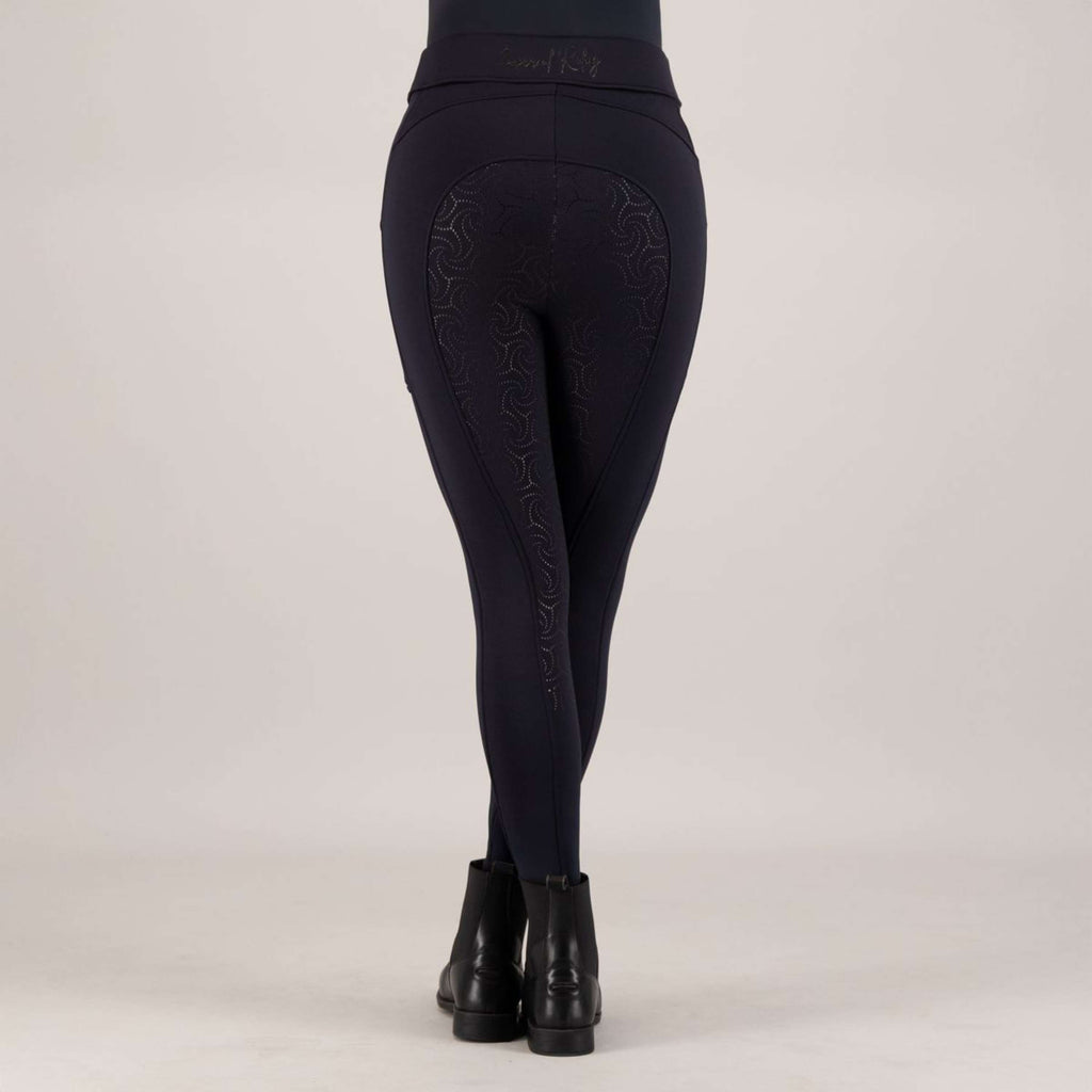Imperial Riding Leggings da Equitazione IRHTeddy Full Grip Navy