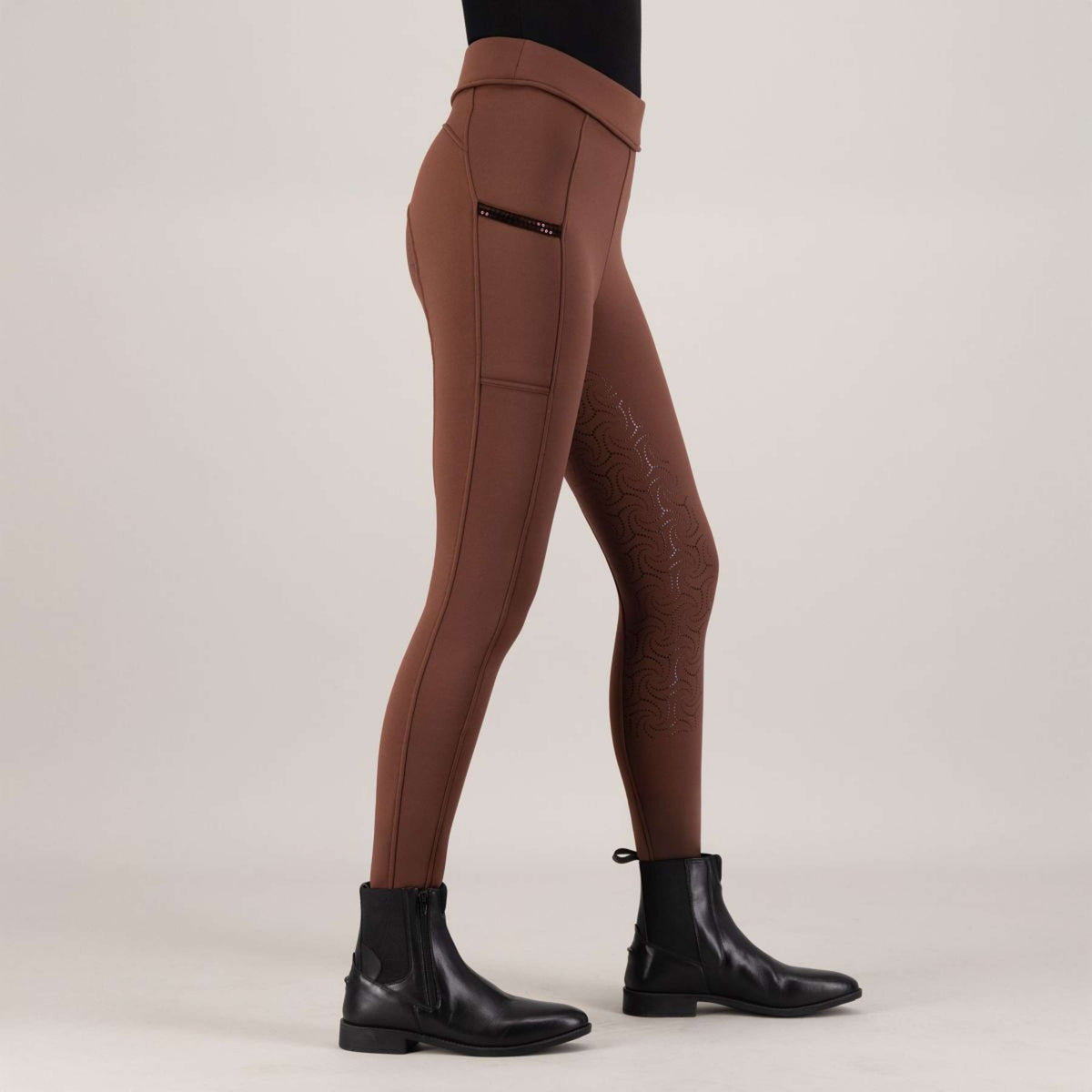 Imperial Riding Leggings da Equitazione IRHTeddy Full Grip Bronzo