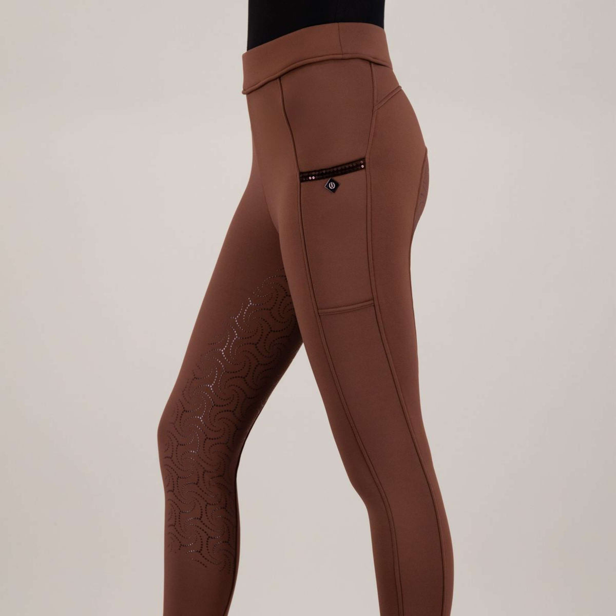 Imperial Riding Leggings da Equitazione IRHTeddy Full Grip Bronzo