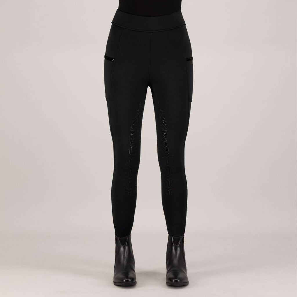 Imperial Riding Leggings da Equitazione IRHTeddy Full Grip Nero