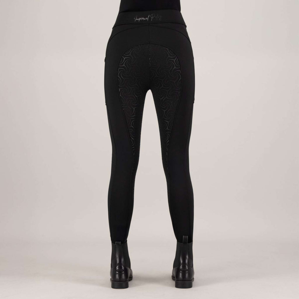 Imperial Riding Leggings da Equitazione IRHTeddy Full Grip Nero