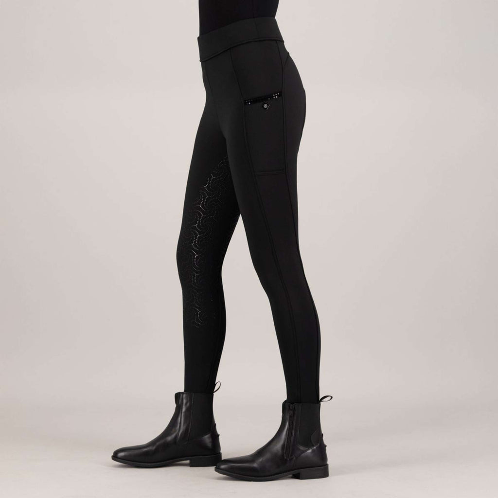 Imperial Riding Leggings da Equitazione IRHTeddy Full Grip Nero