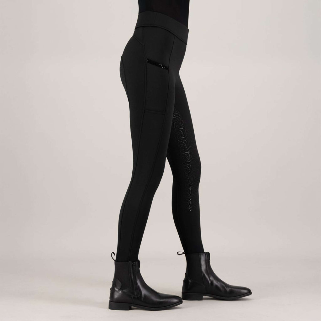 Imperial Riding Leggings da Equitazione IRHTeddy Full Grip Nero