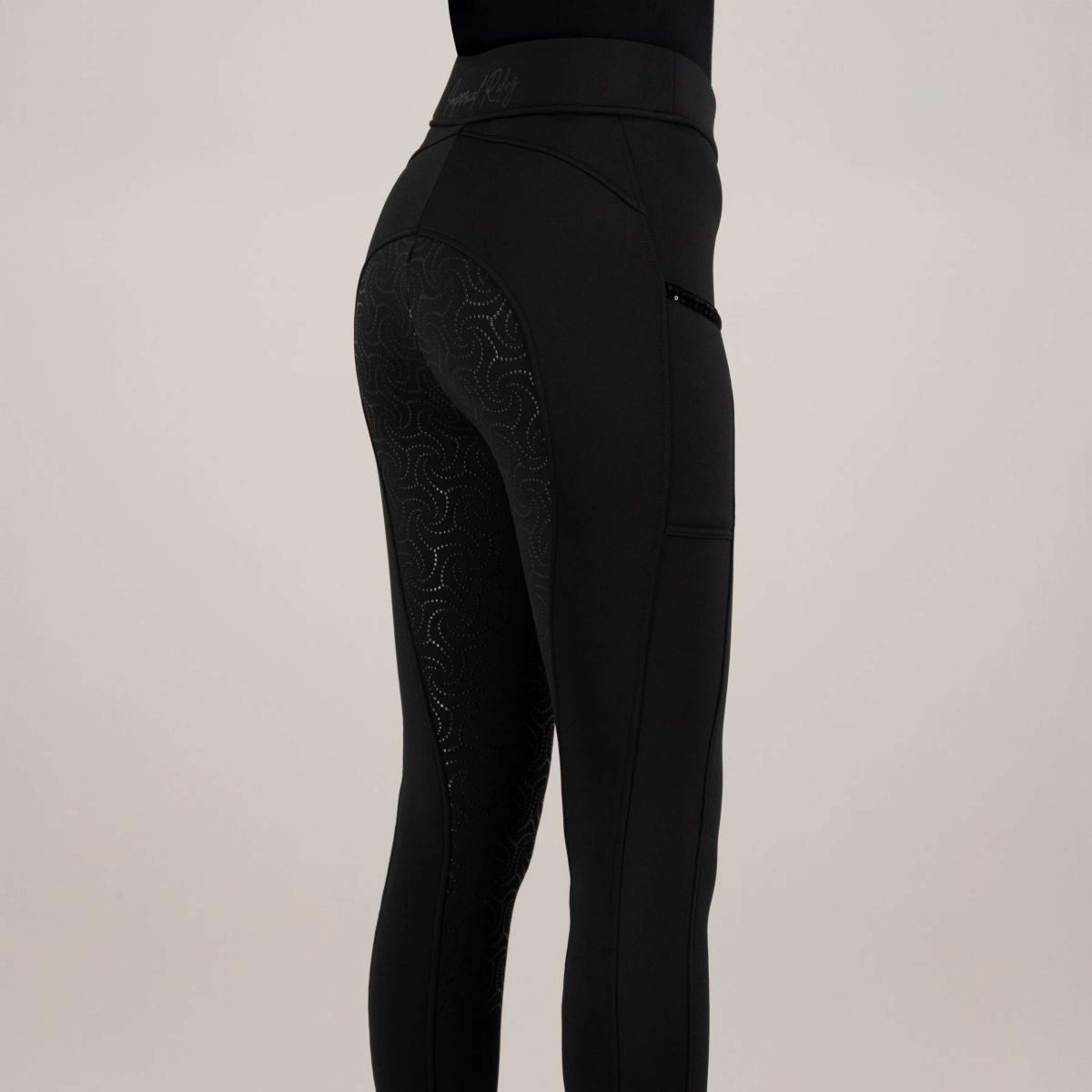 Imperial Riding Leggings da Equitazione IRHTeddy Full Grip Nero