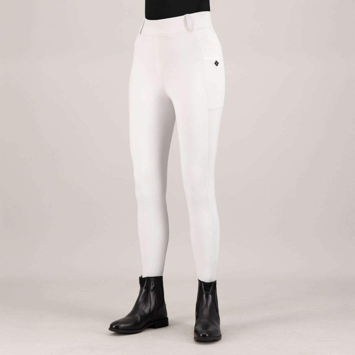 Imperial Riding Leggings da Equitazione IRHTamara Competition Bianco