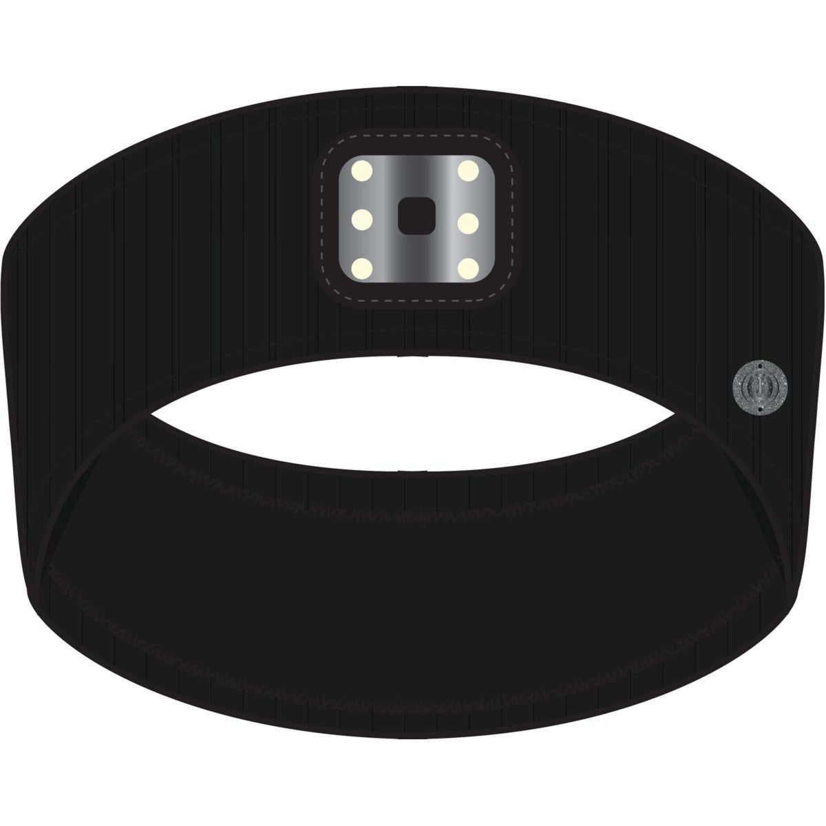 Imperial Riding Fascia per capelli IRHChilly con luce piccola Nero