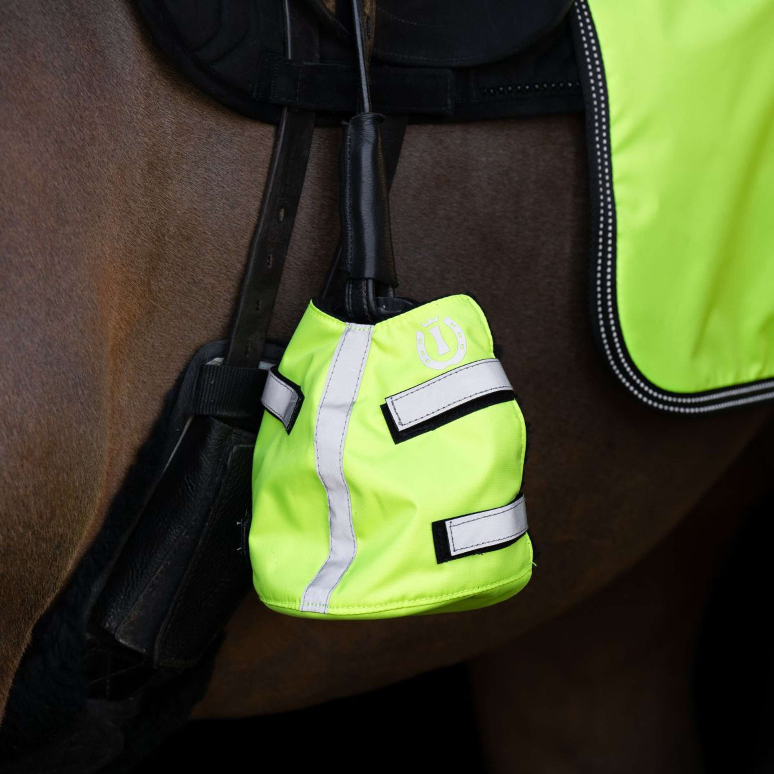 Imperial Riding Scaldapiedi IRHReflective Giallo