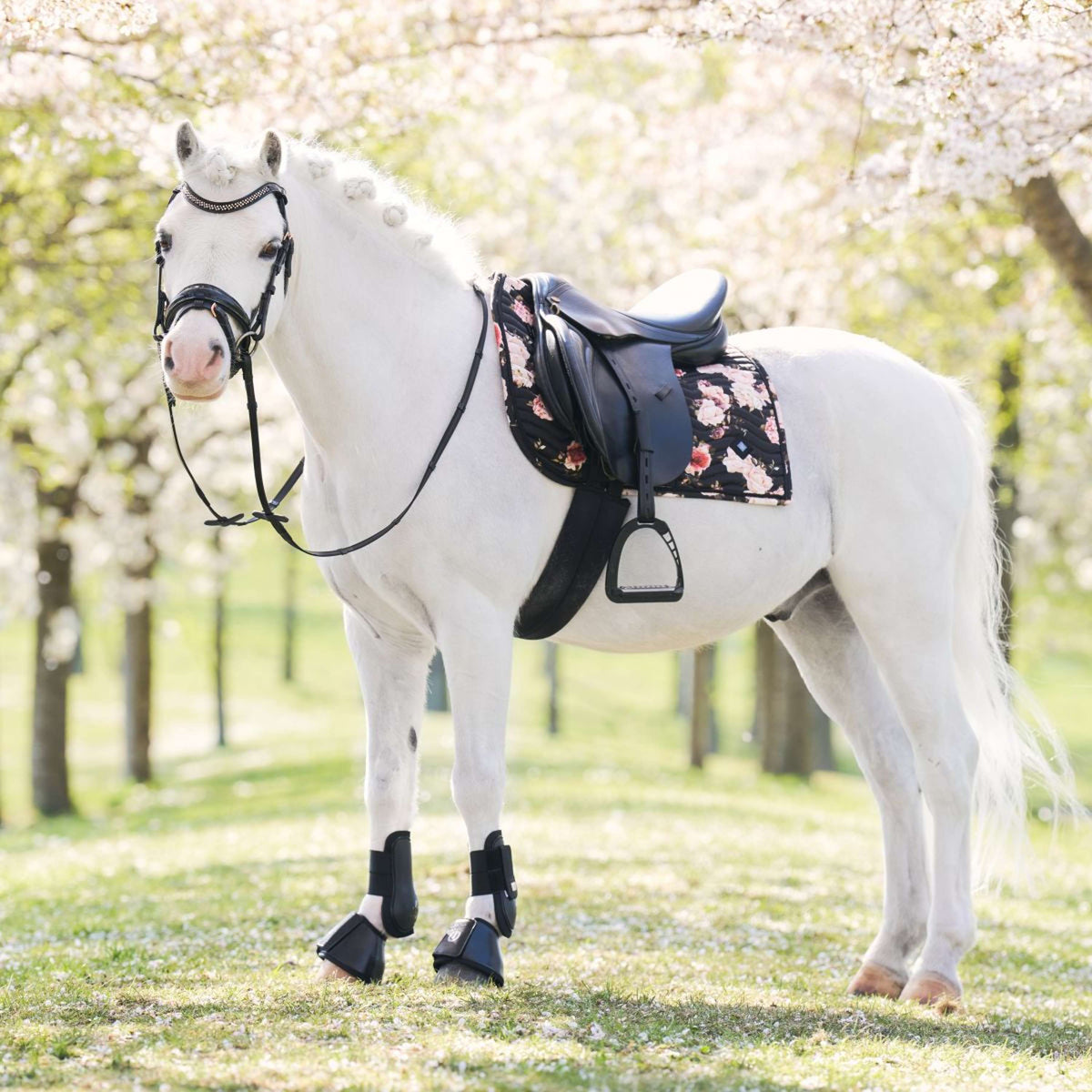 Imperial Riding Sottosella IRHRebel Dressage Flower Print