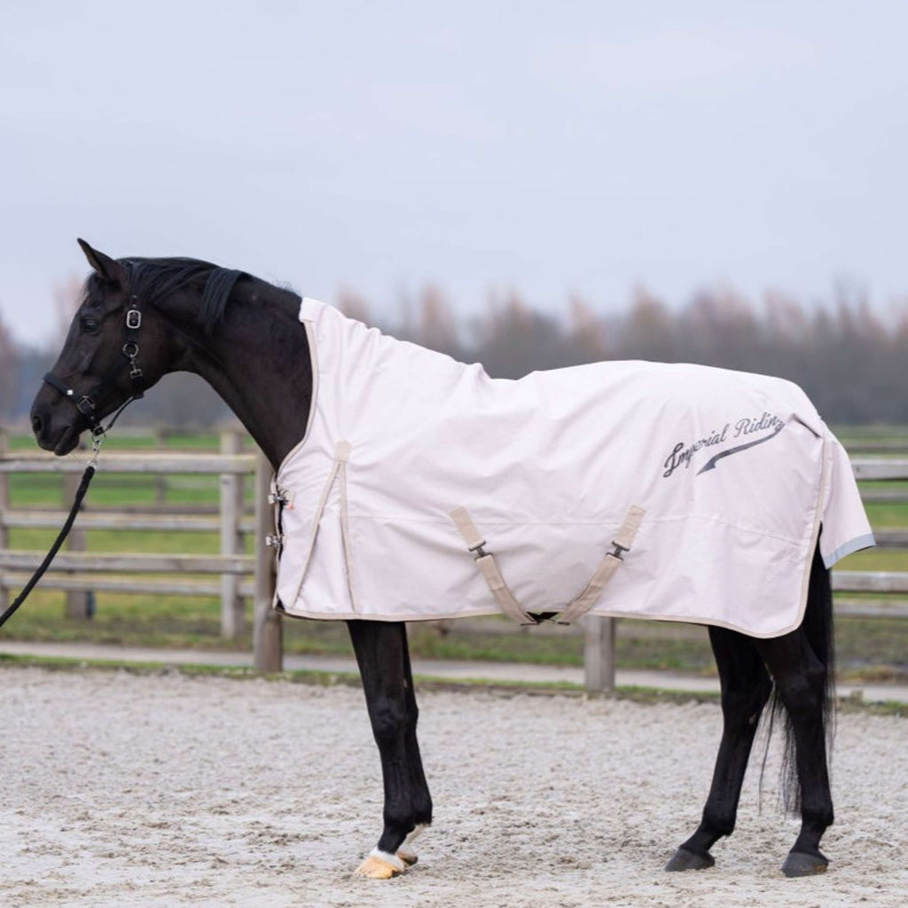 Imperial Riding Tappeto da Esterno IRHSuper-dry AOP 200g Taupe