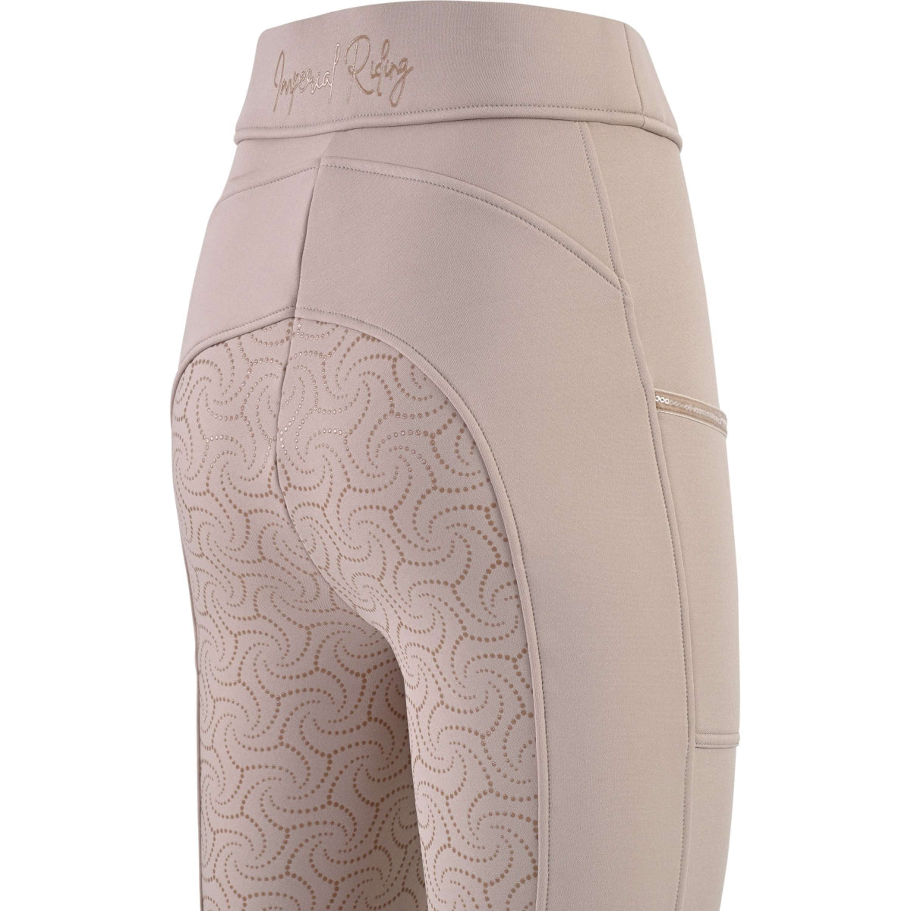 Imperial Riding Leggings da Equitazione IRHTeddy Full Grip Taupe