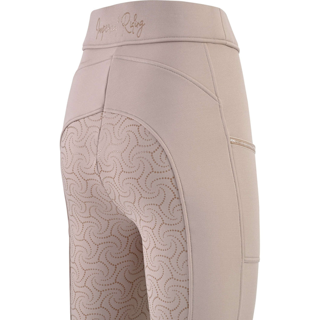 Imperial Riding Leggings da Equitazione IRHTeddy Full Grip Taupe