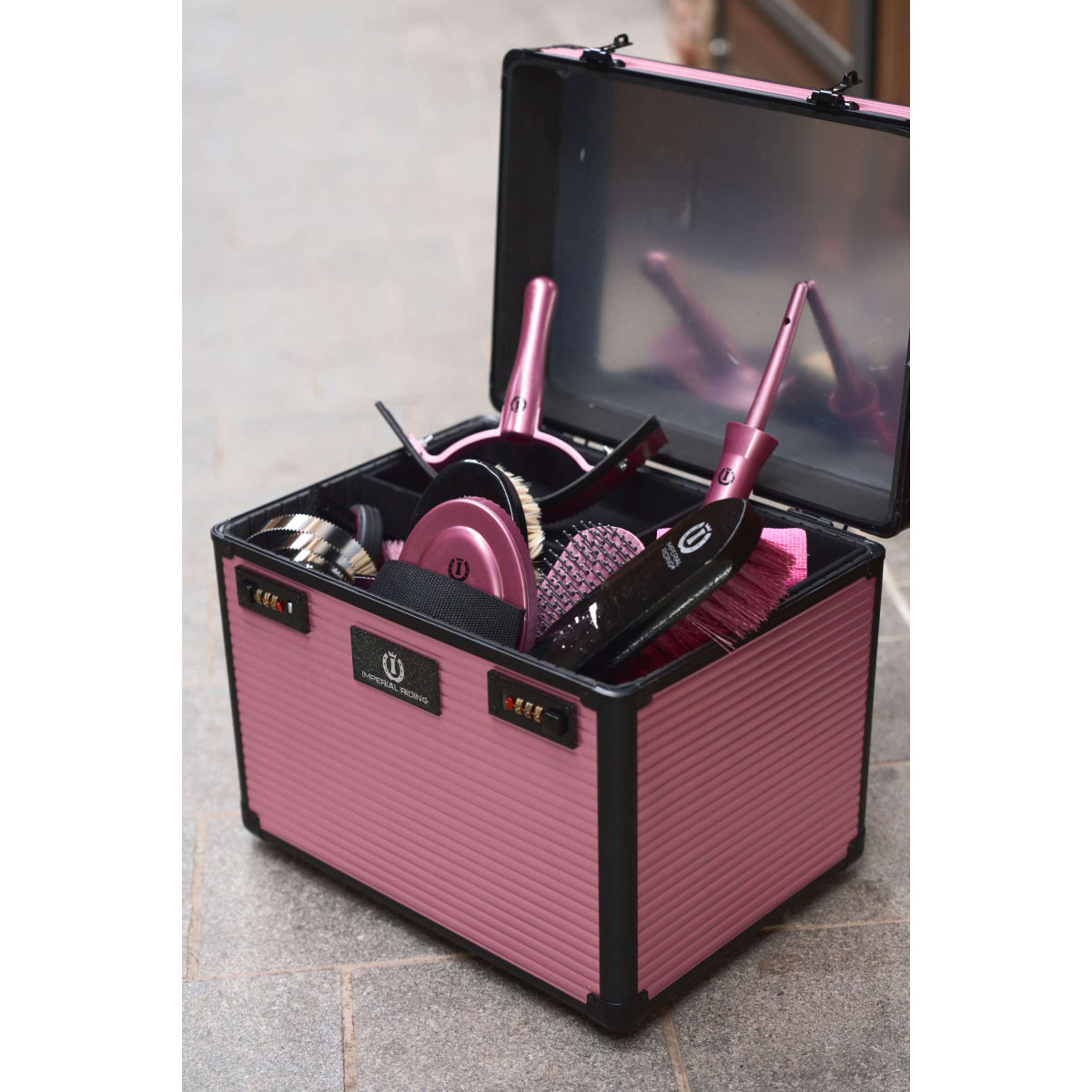 Imperial Riding Scatola per la Pulizia IRHShiny Mauve