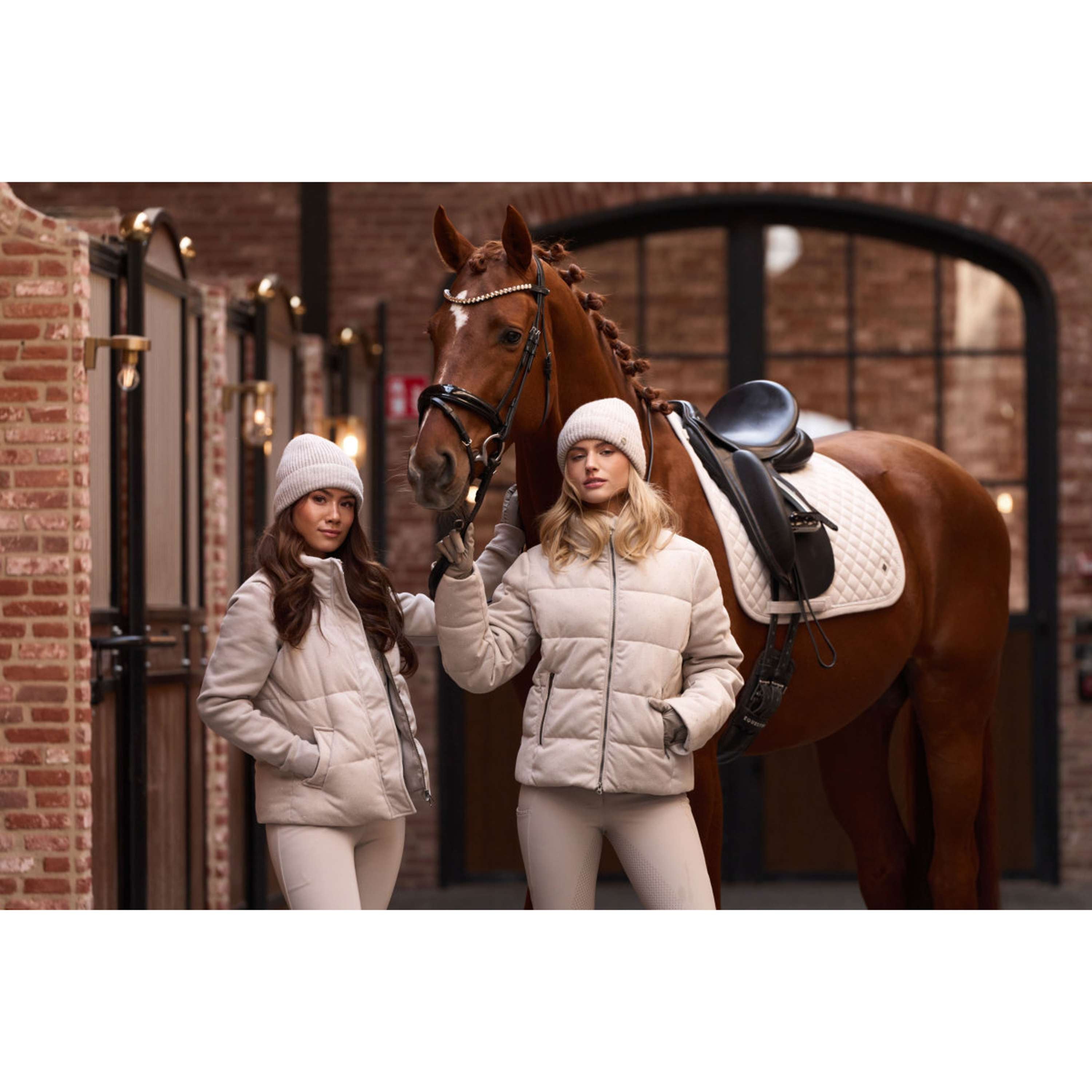 Imperial Riding Gilet IRHBelle Herringbone Taupe