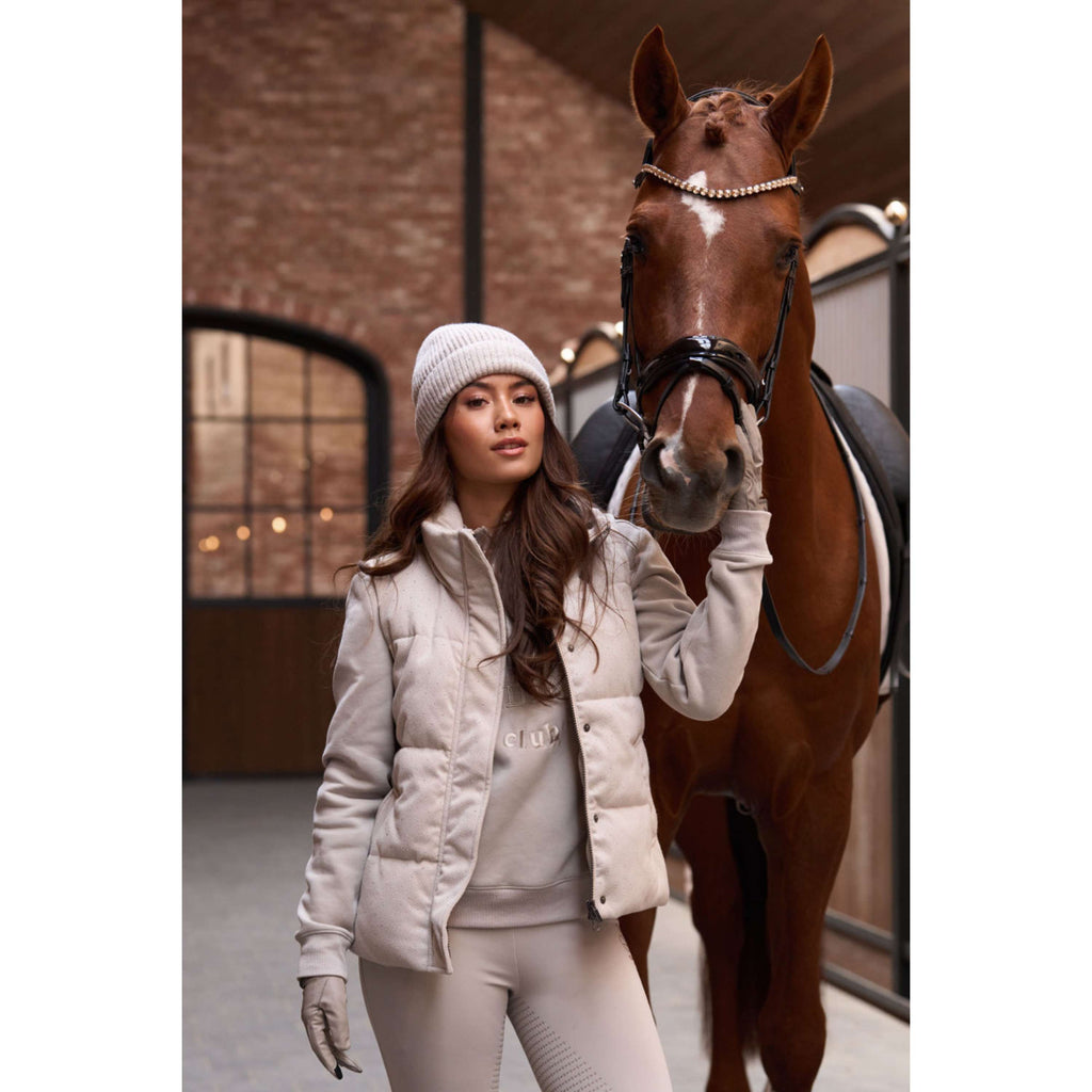 Imperial Riding Gilet IRHBelle Herringbone Taupe