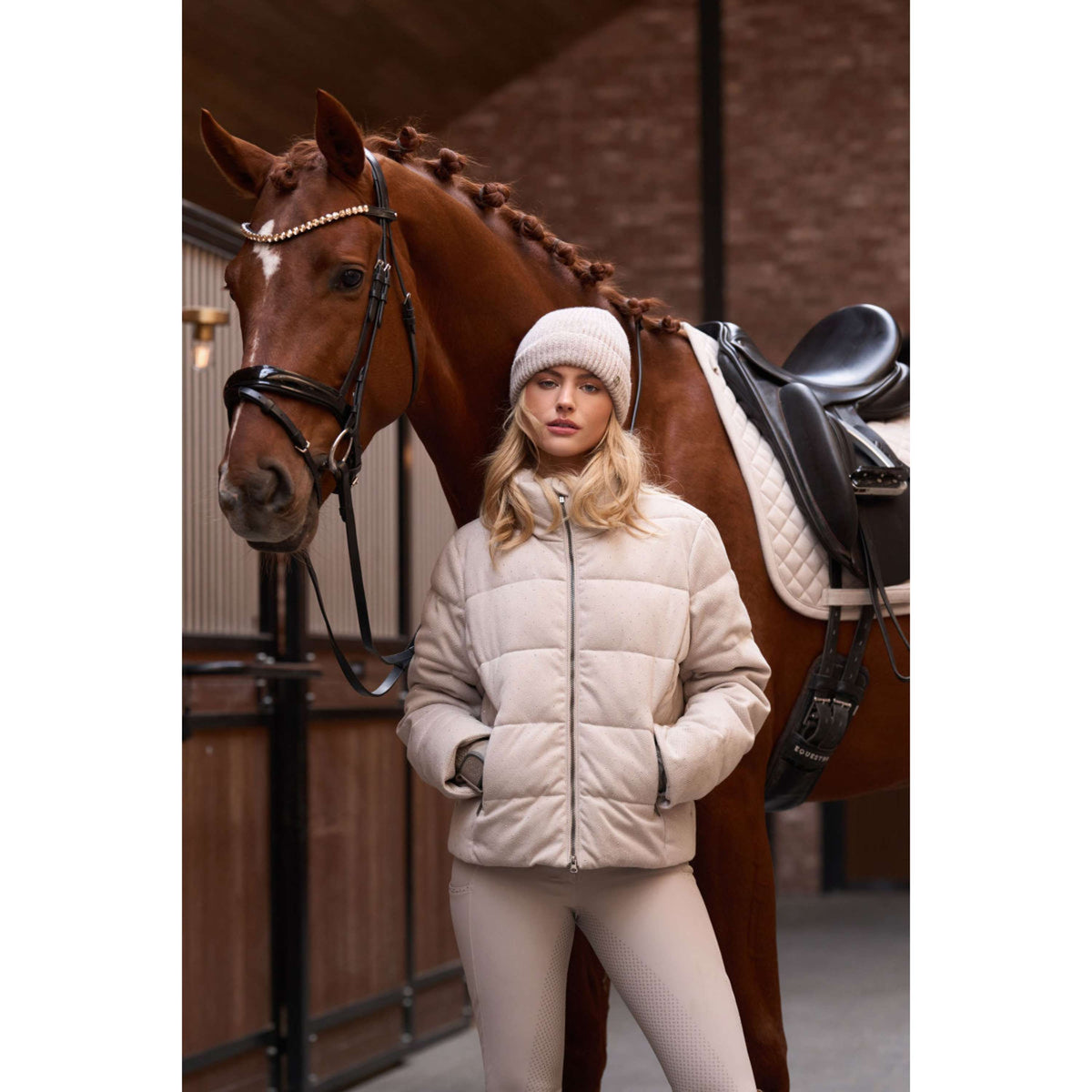 Imperial Riding Giacca IRHBelle Herringbone Taupe