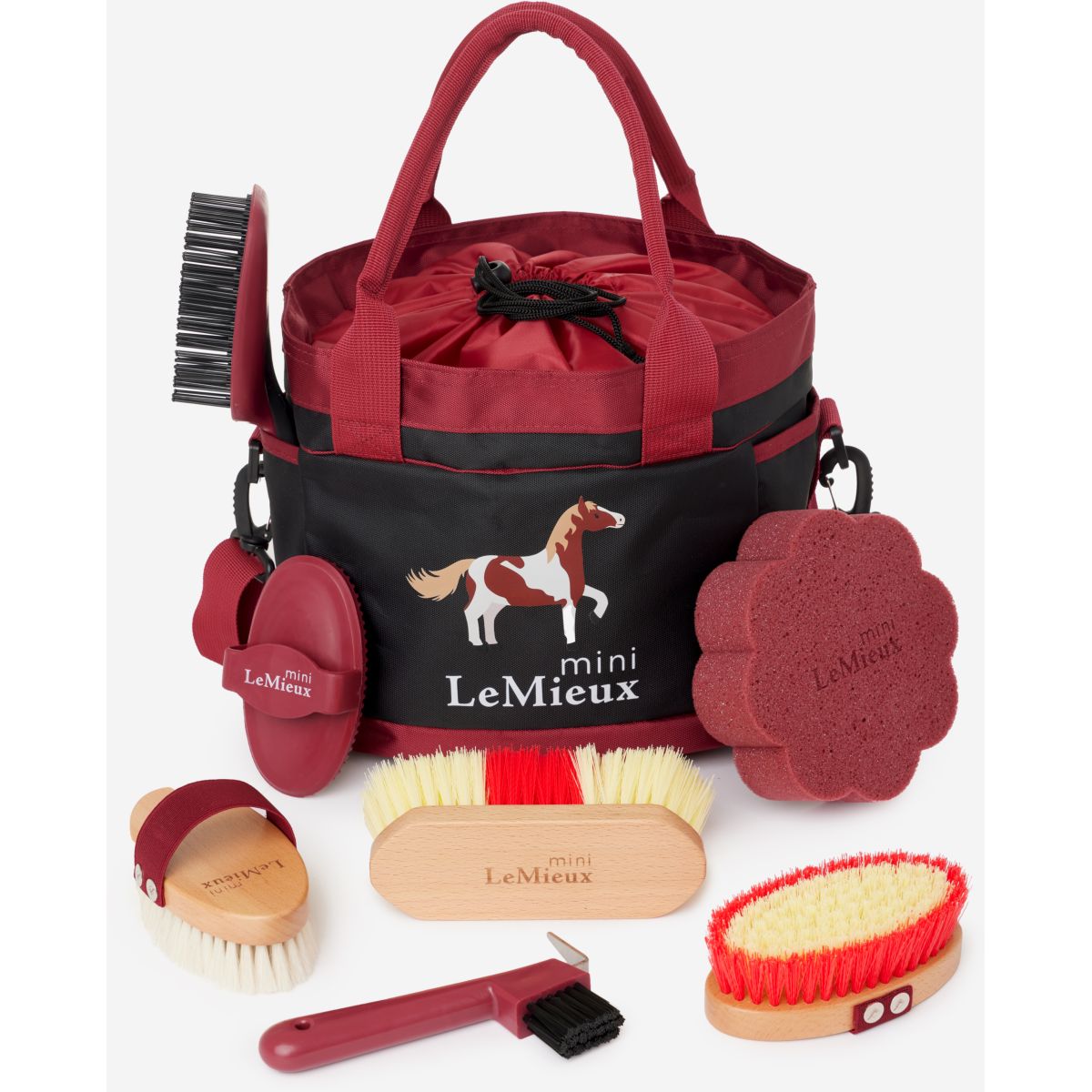 LeMieux Set di Toelettatura Mini Rosso