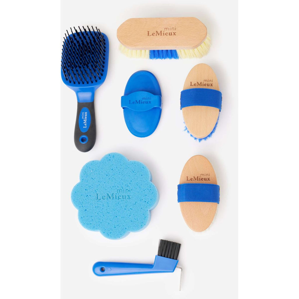 LeMieux Set di Toelettatura Mini Benetton Blu