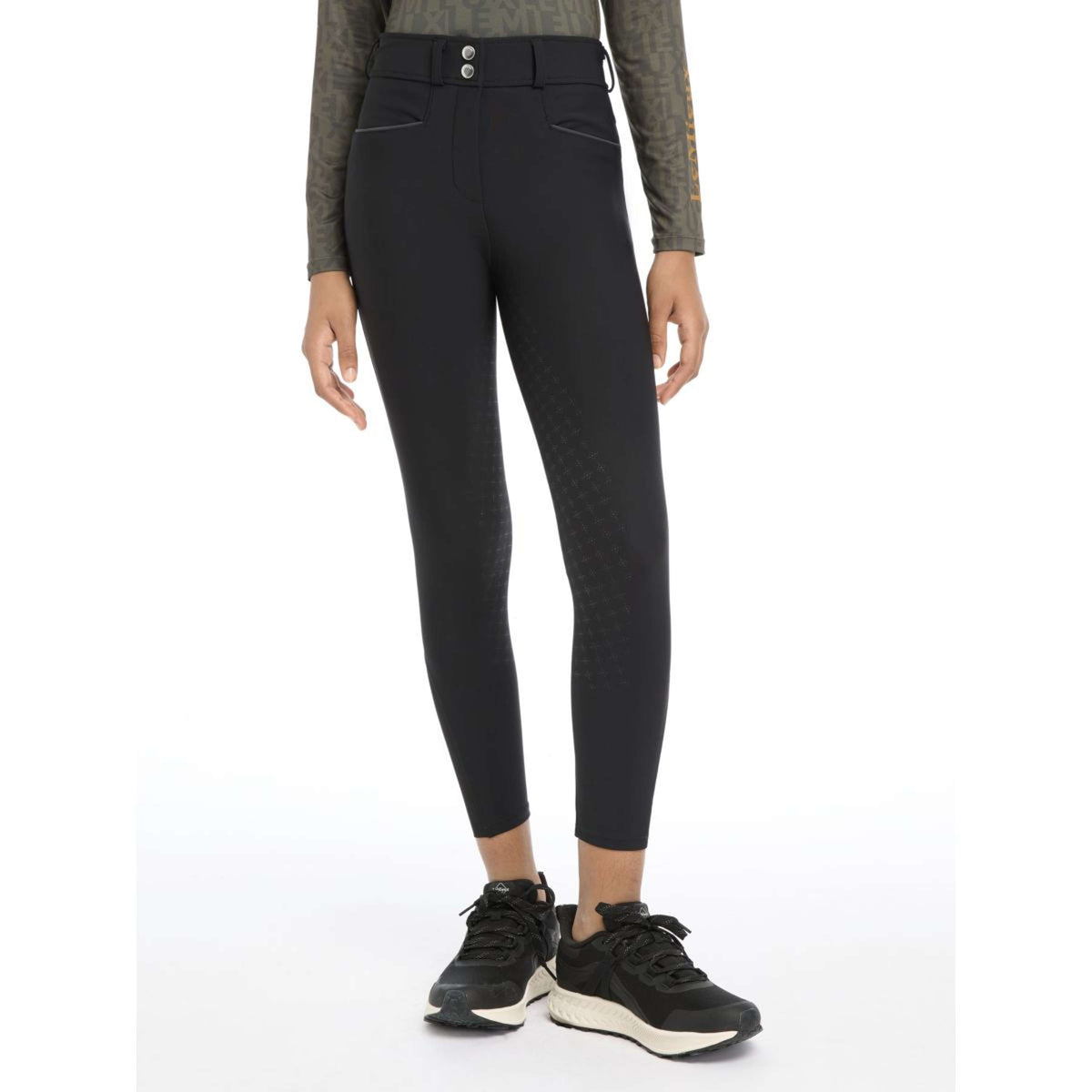 LeMieux Calzoni Young Rider Izzy Full Grip Nero