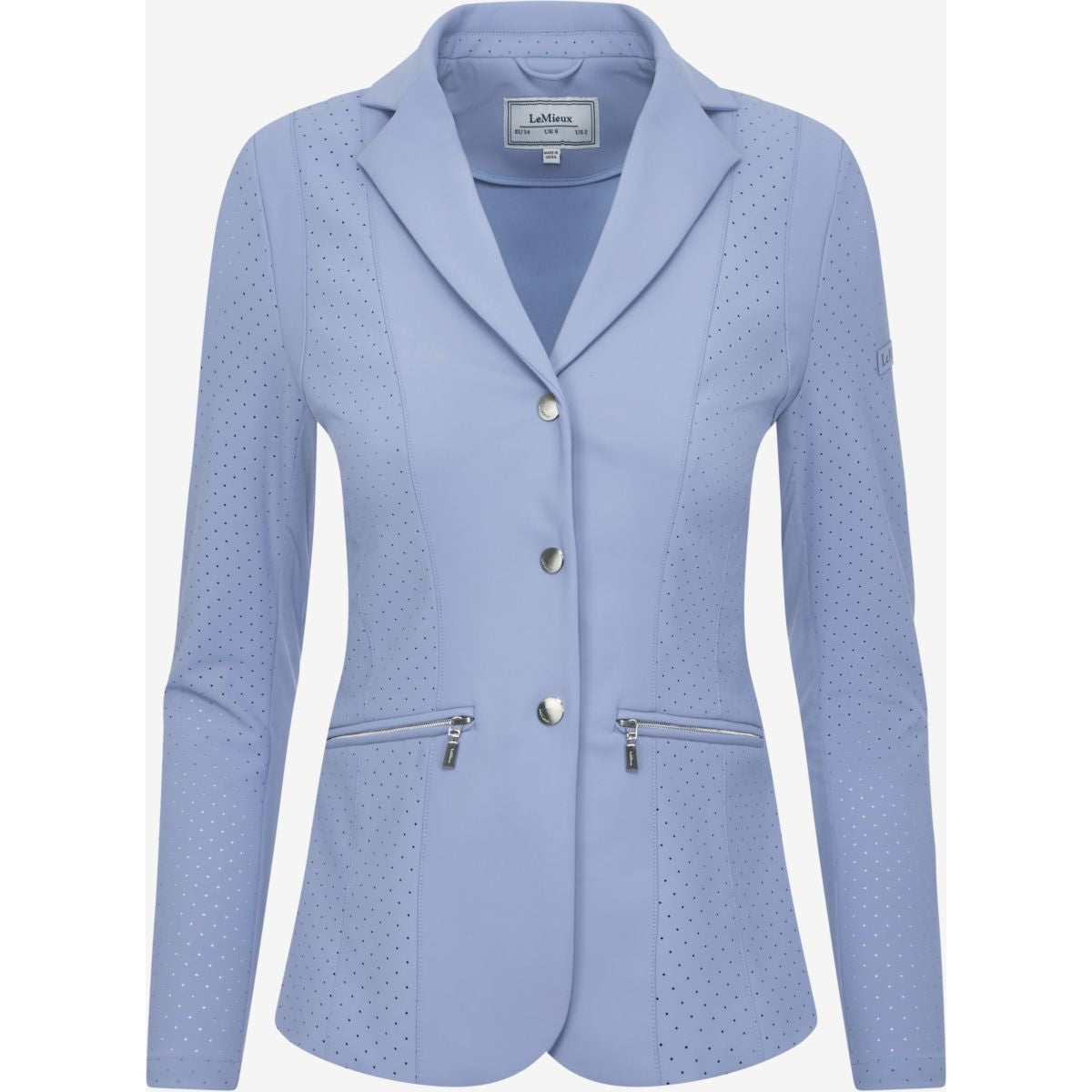 LeMieux Giacca da Competizione Jessica Mesh Powder Blue