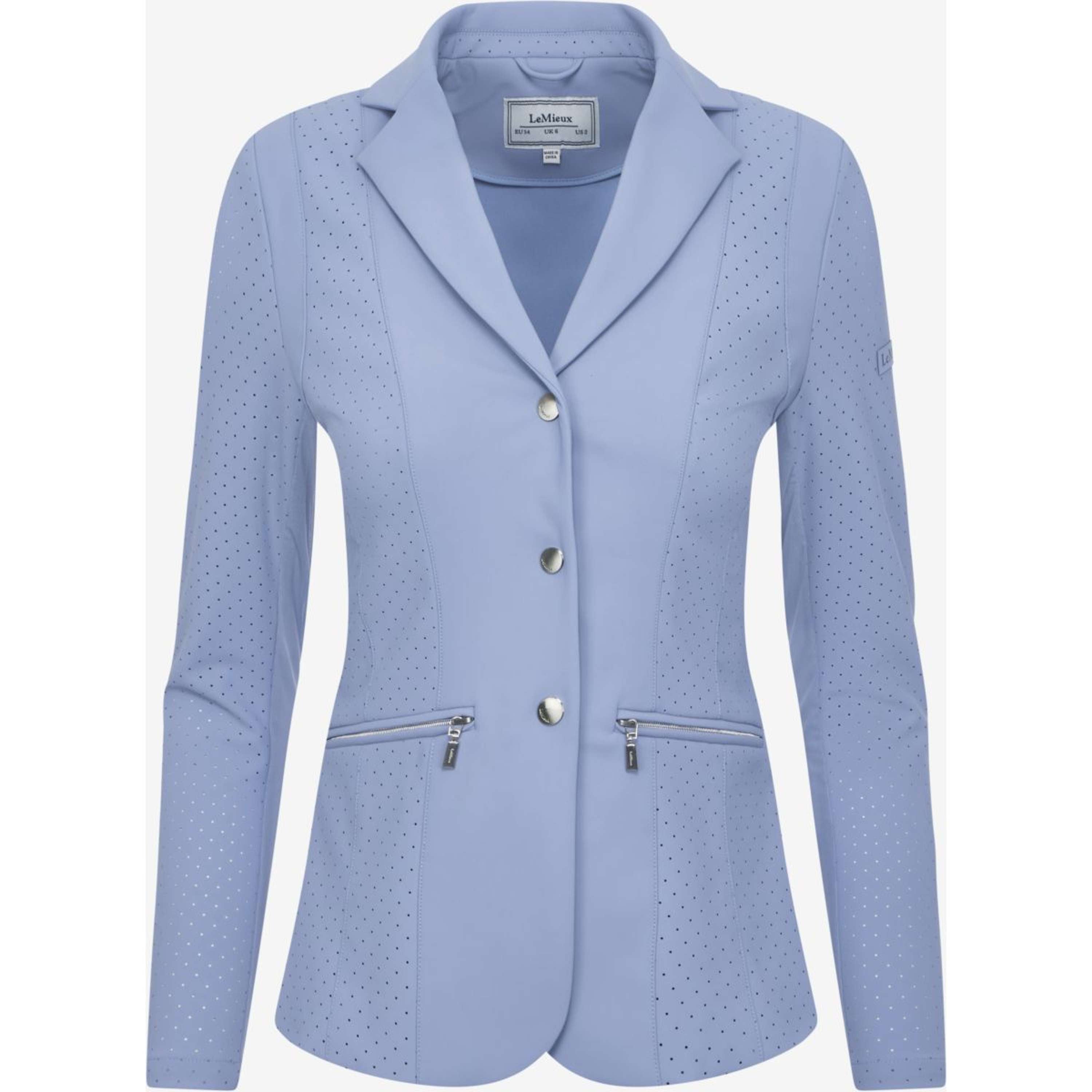 LeMieux Giacca da Competizione Jessica Mesh Powder Blue