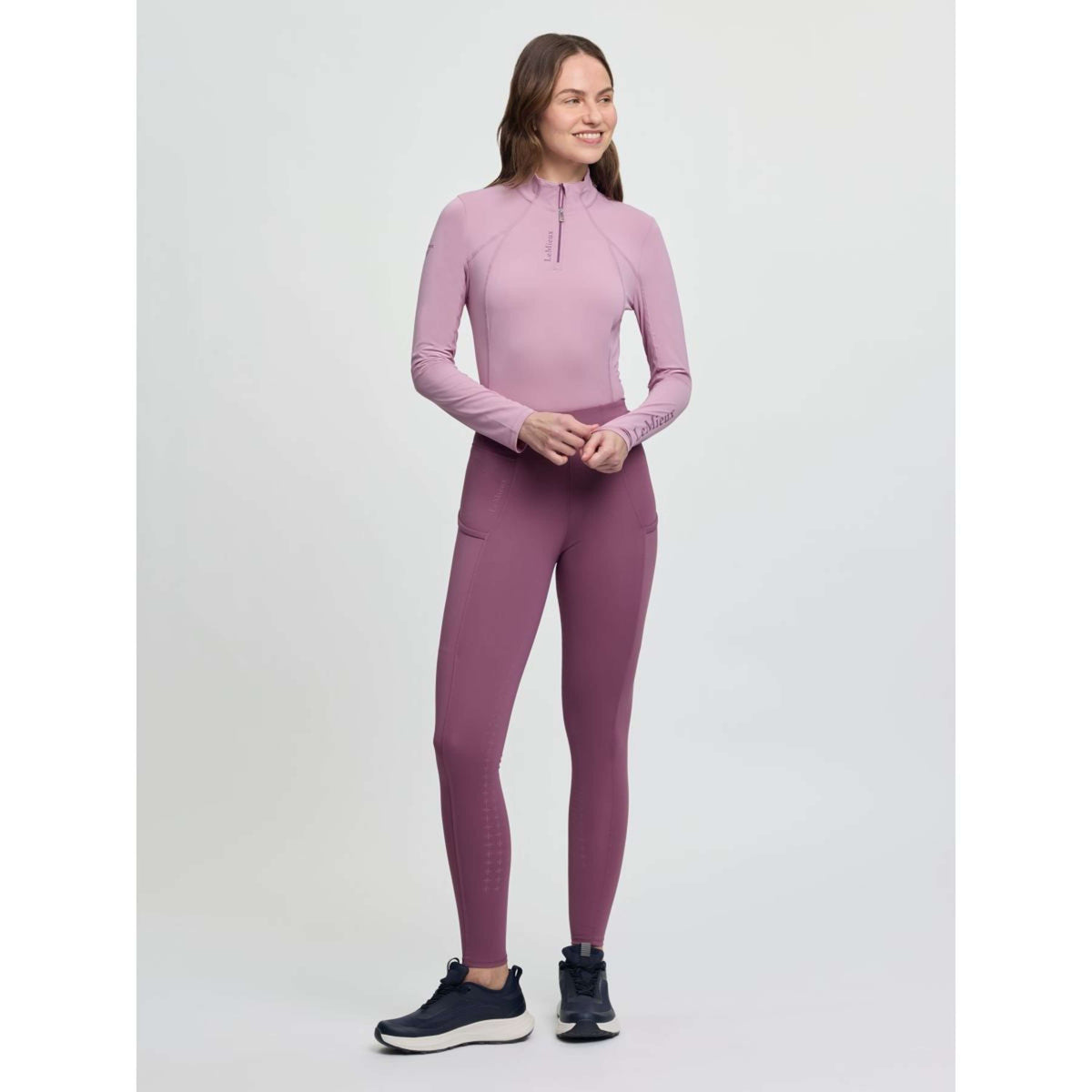 LeMieux Leggings da Equitazione Naomi Mallow