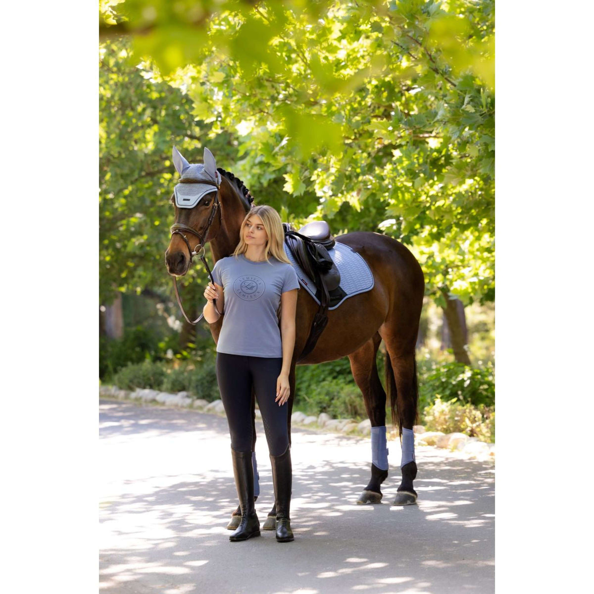 LeMieux Maglietta Classique Powder Blue