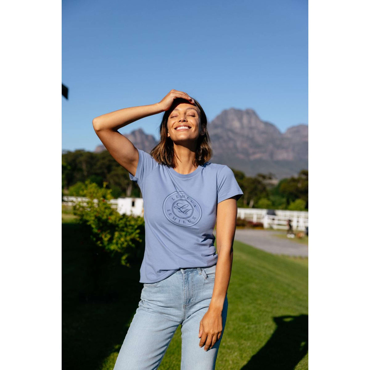 LeMieux Maglietta Classique Powder Blue