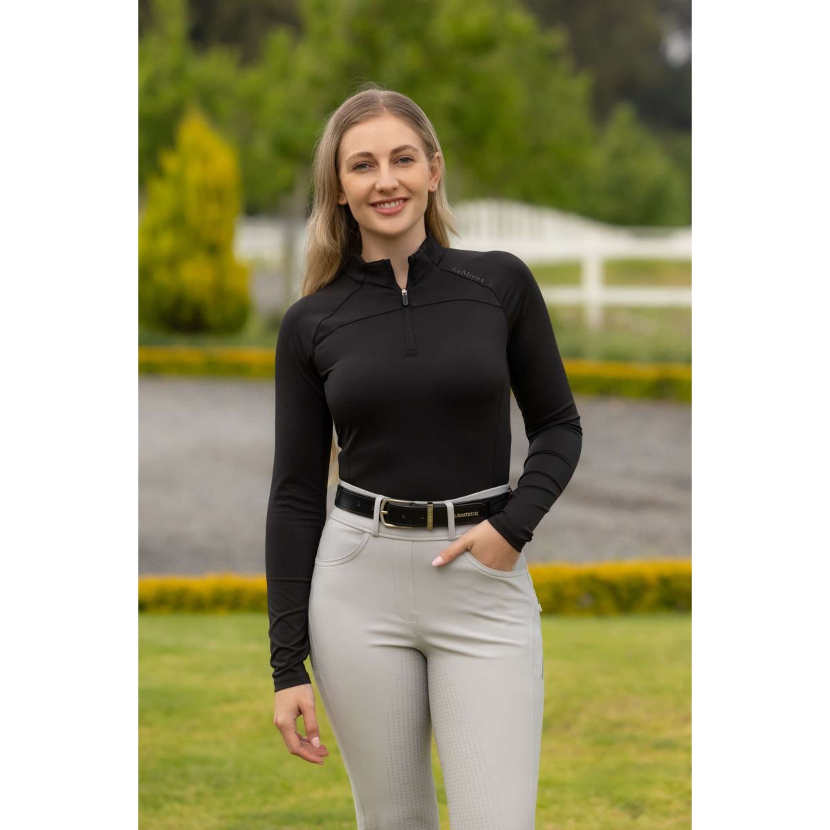 LeMieux Strato di base Airflow Maniche Lunghe Nero LeMieux Strato di base Airflow Maniche Lunghe Nero