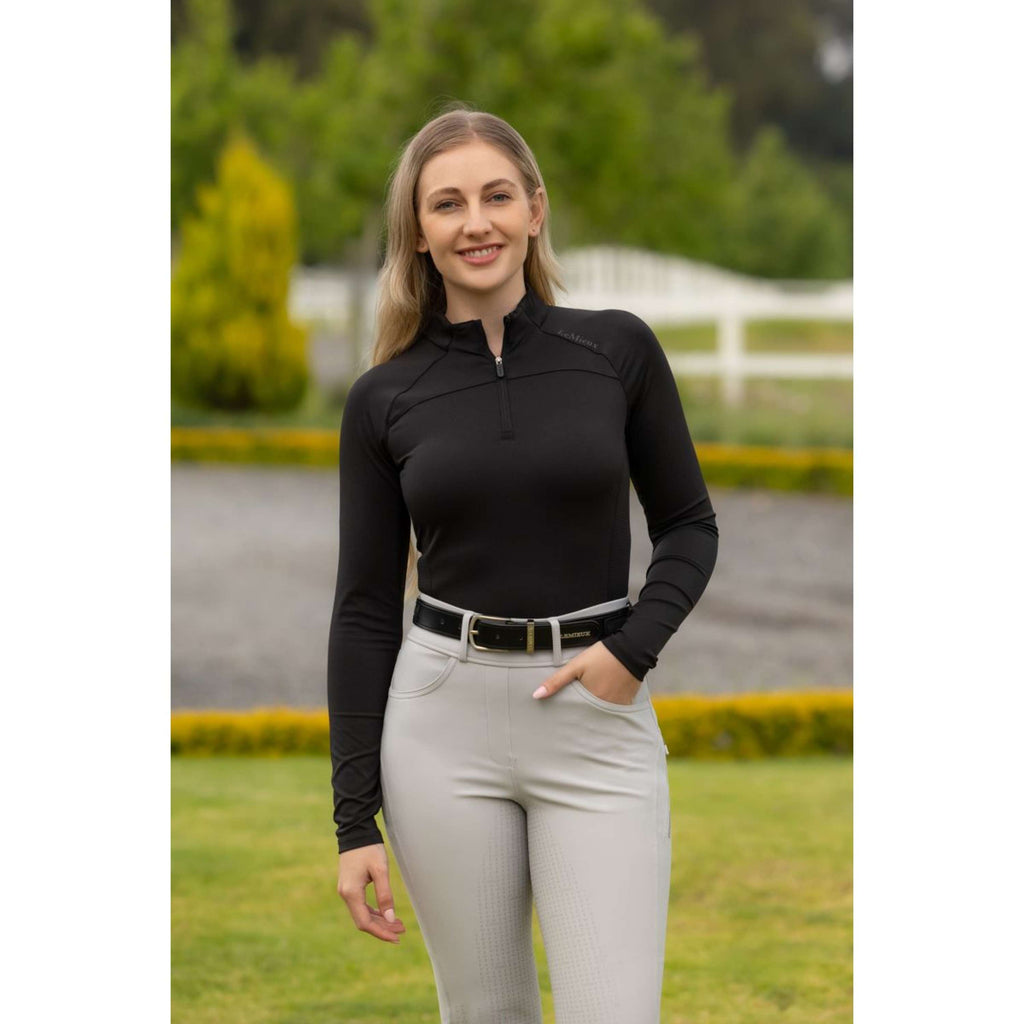 LeMieux Strato di base Airflow Maniche Lunghe Nero