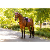 LeMieux Sottosella Suede Close Contact Square saltando Mallow