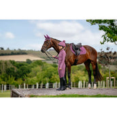 LeMieux Sottosella Suede Close Contact Square saltando Mallow