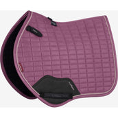 LeMieux Sottosella Mini Suede Close Contact Square saltando Mallow