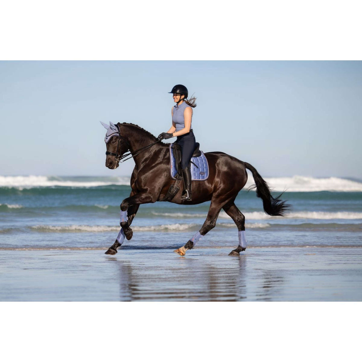 LeMieux Sottosella Loire Classic Square Dressage Powder Blue