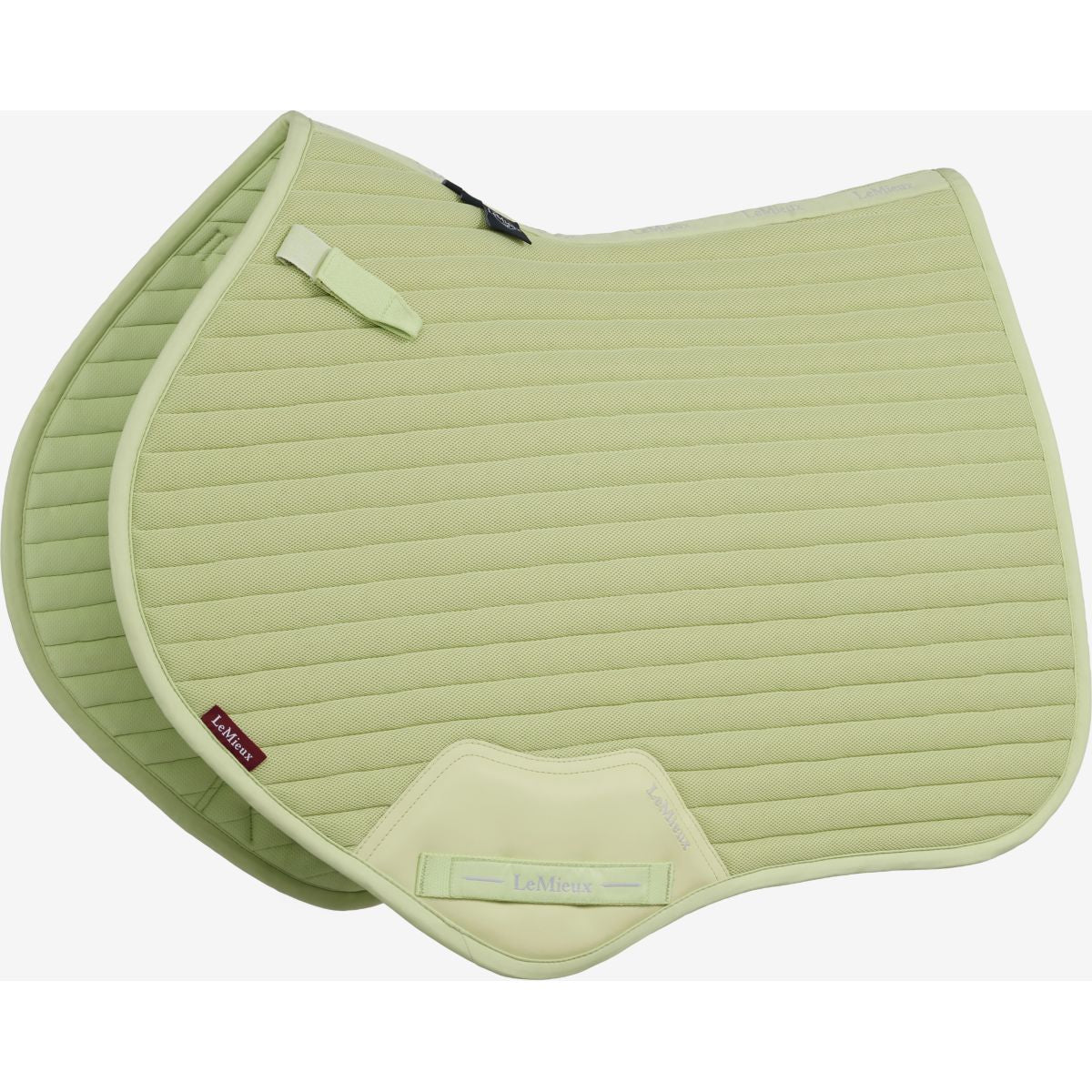 LeMieux Sottosella Air-Tek Mesh Close Contact Square saltando Macaron