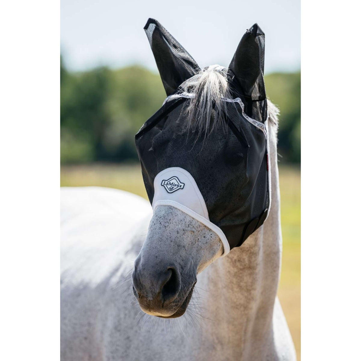 LeMieux Maschera per Mosche 360 Vision Grigio