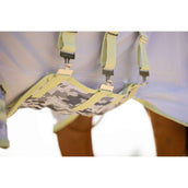 LeMieux Coperta Antimosche Arika Camo-Tek con collo Macaron