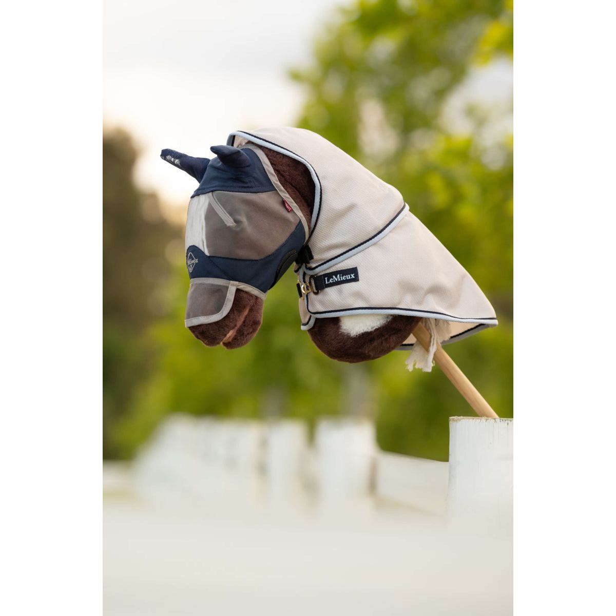 LeMieux Hobby Horse Coperta Antimosche Grigio